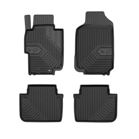 Gummimatten mit hohem Rand Honda Accord VII, baujahr 2003 - 08.2008, karosserie limousine | 77425903