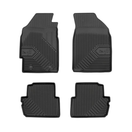 Gummimatten mit hohem Rand Chevrolet Spark M200, baujahr 05.2005 - 01.2010, karosserie schrägheck #1