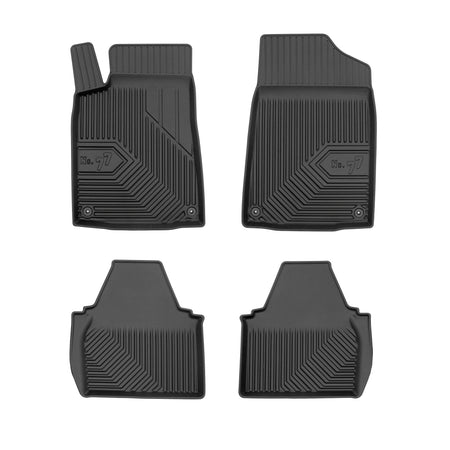 Gummimatten mit hohem Rand Peugeot 607, baujahr 1999 - 2010, karosserie limousine #1