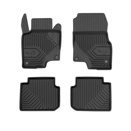 Gummimatten mit hohem Rand Smart ForFour I, baujahr 2004 - 2006, karosserie schrägheck #1