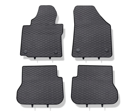 Auto Fußmatten Volkswagen Caddy, baujahr 2004 - 10.2020, karosserie van, 5 sitzplätze #1