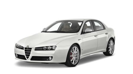 Gummimatten mit hohem Rand Alfa Romeo 159 baujahr 09.2005 - 2011, karosserie limousine