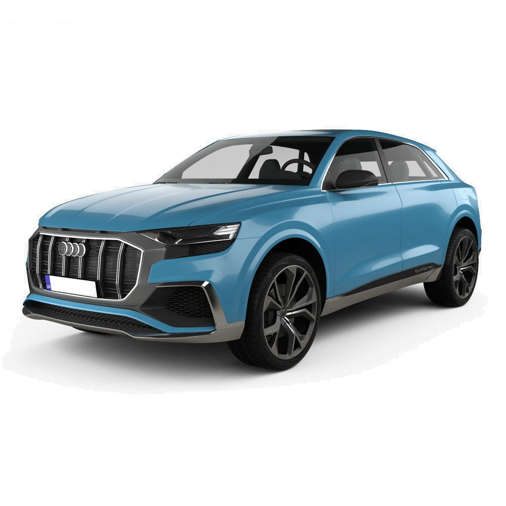 Gummimatten mit hohem Rand Audi Q8 4M baujahr 07.2018 - bis heute, karosserie suv
