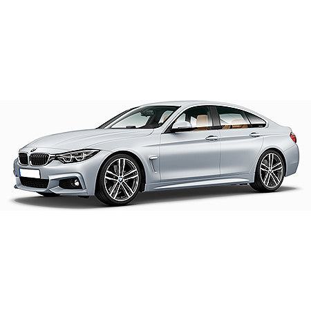 Gummimatten mit hohem Rand BMW 4er Reihe F36 baujahr 07.2014 - 2020, karosserie gran coupé