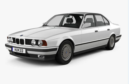 Auto Fußmatten BMW 5er Reihe E34 baujahr 1988 - 1995, karosserie limousine
