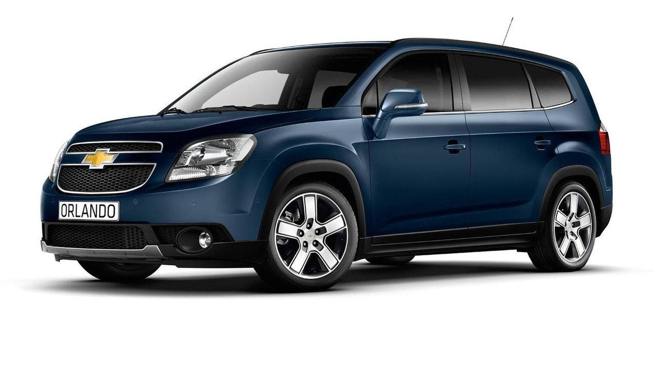 Gummimatten mit hohem Rand Chevrolet Orlando baujahr 2011 - 2018, karosserie van