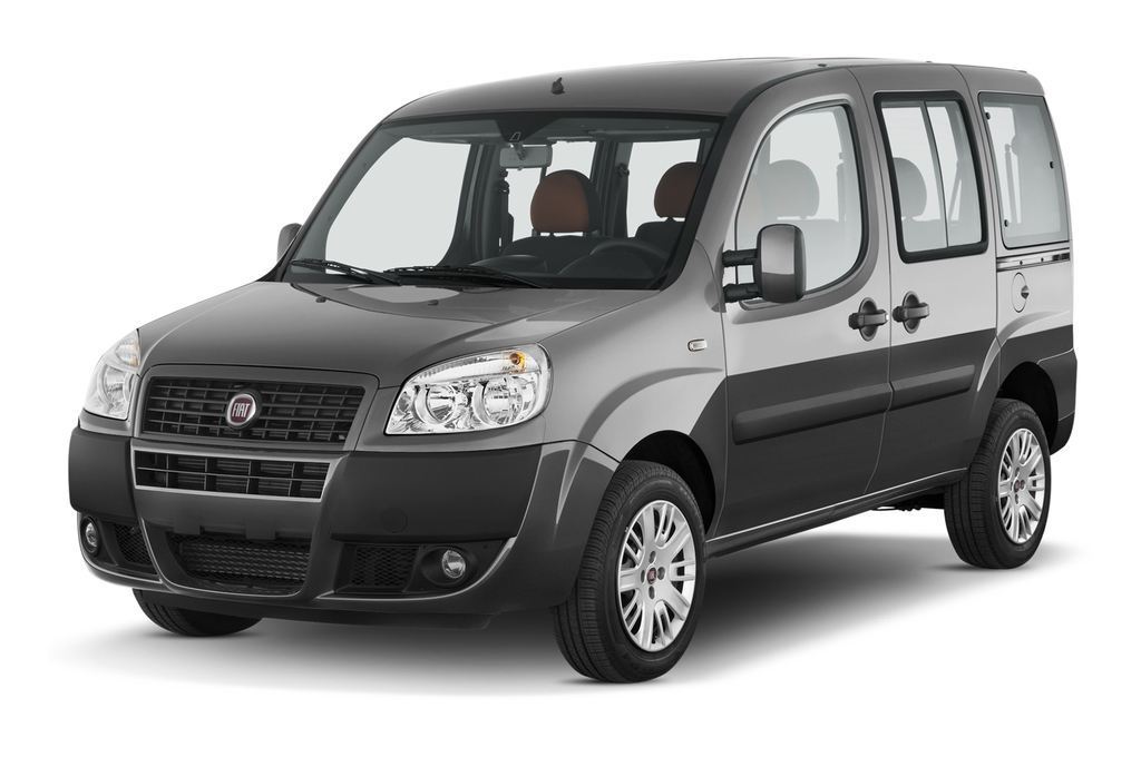 Gummimatten mit hohem Rand Fiat Doblo I baujahr 2001 - 2010, karosserie van