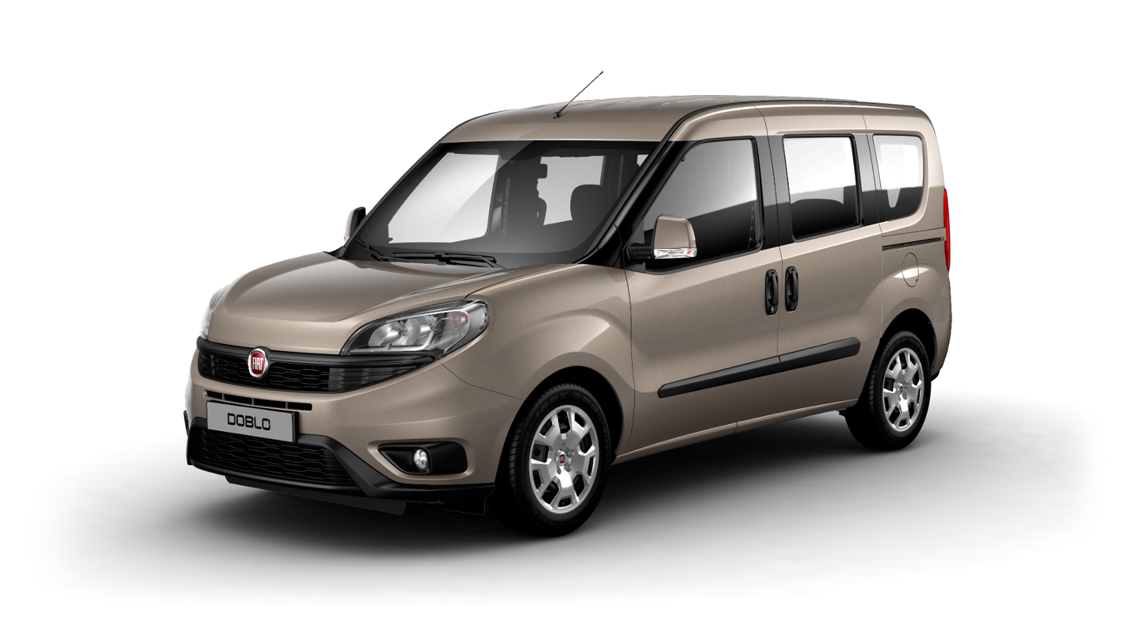 Gummimatten mit hohem Rand Fiat Doblo II Cargo Kombi Maxi baujahr 2010 - 06.2022, karosserie van