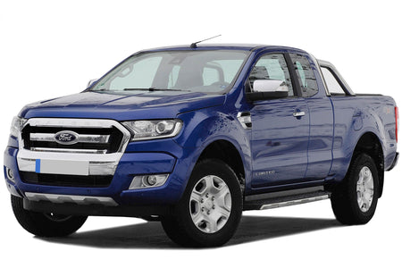 Gummimatten mit hohem Rand Ford Ranger baujahr 12.2015 - bis heute, karosserie pickup