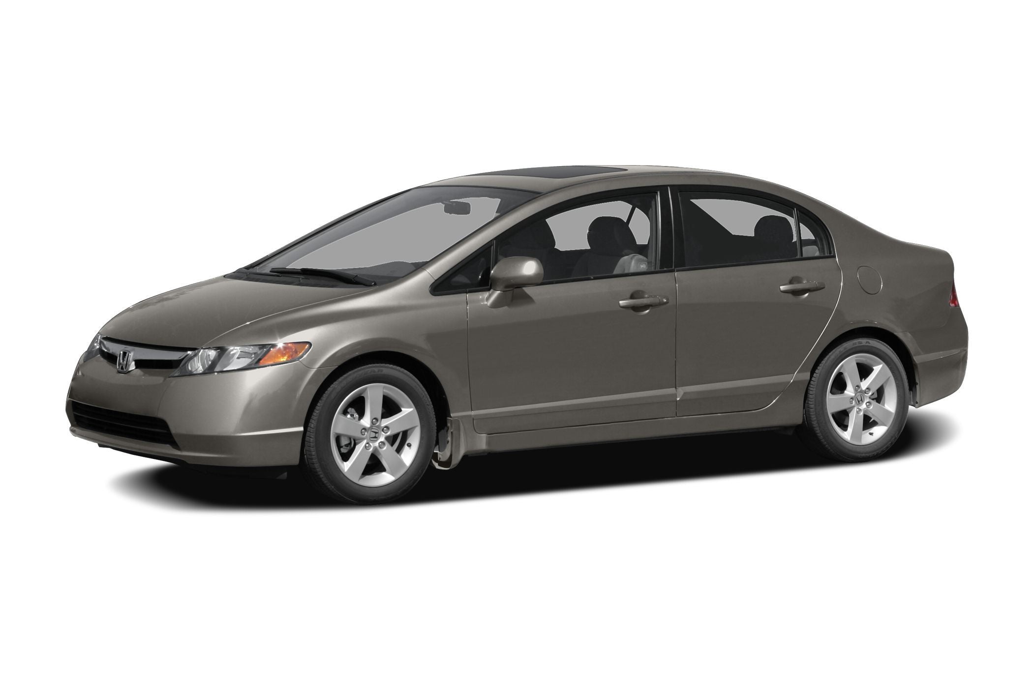 Gummimatten mit hohem Rand Honda Civic VIII baujahr 2006 - 2012, karosserie limousine