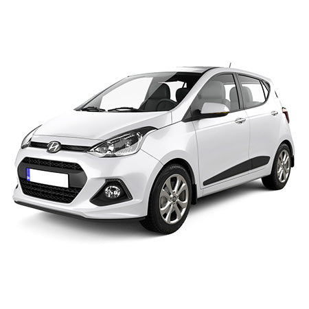 Gummimatten mit hohem Rand Hyundai I10 II baujahr 11.2013 - 12.2019, karosserie schrägheck