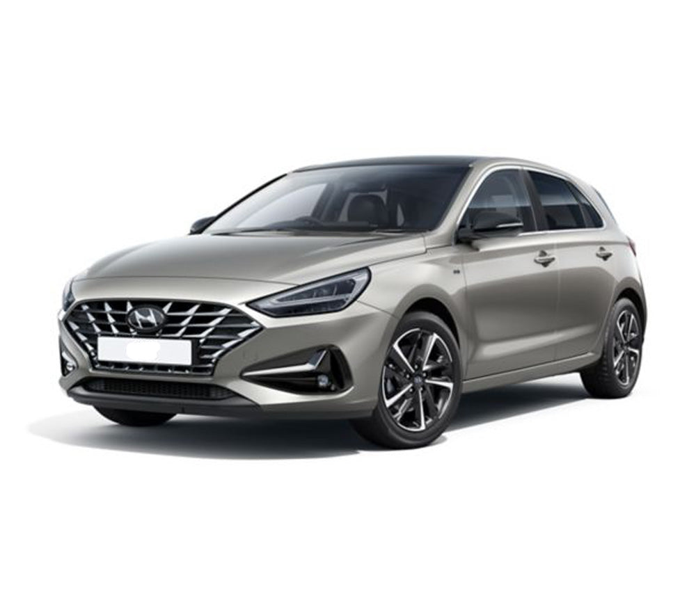 Gummimatten mit hohem Rand Hyundai i30 III Hybrid Facelift baujahr 02.2020 - bis heute, karosserie kombi