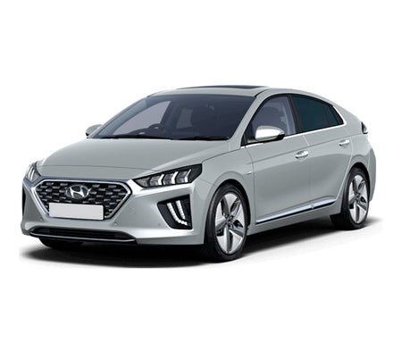 Gummimatten mit hohem Rand Hyundai Ioniq Hybrid baujahr 10.2016 - bis heute, karosserie schrägheck