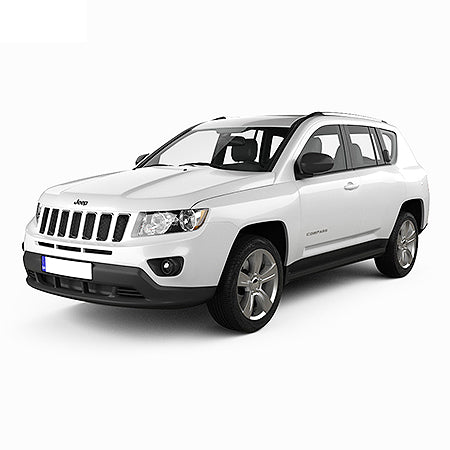 Gummimatten mit hohem Rand Jeep Compass I baujahr 07.2007 - 07.2017, karosserie suv