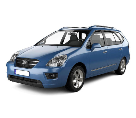 Gummimatten mit hohem Rand Kia Carens II baujahr 11.2006 - 12.2012, karosserie van