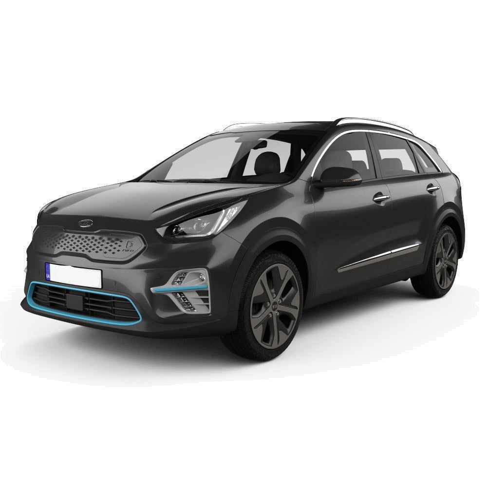 Gummimatten mit hohem Rand Kia e-Niro baujahr 11.2018 - 05.2022, karosserie suv