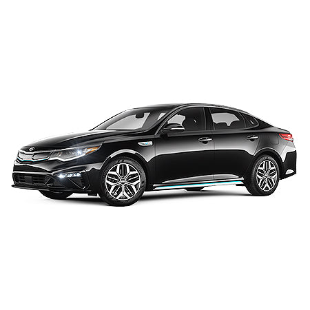 Gummimatten mit hohem Rand Kia Optima IV baujahr 11.2015 - 12.2020, karosserie limousine