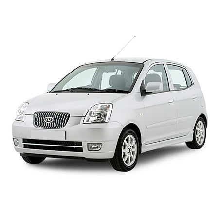 Gummimatten mit hohem Rand Kia Picanto I baujahr 2004 - 03.2011, karosserie schrägheck
