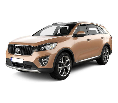 Gummimatten mit hohem Rand Kia Sorento III baujahr 02.2015 - 07.2020, karosserie suv