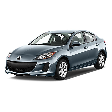 Gummimatten mit hohem Rand Mazda 3 II baujahr 05.2009 - 08.2013, karosserie limousine