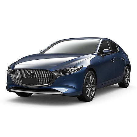 Gummimatten mit hohem Rand Mazda 3 IV baujahr 03.2019 - bis heute, karosserie schrägheck