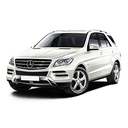 Gummimatten mit hohem Rand Mercedes ML W166 baujahr 11.2011 - 05.2015, karosserie suv