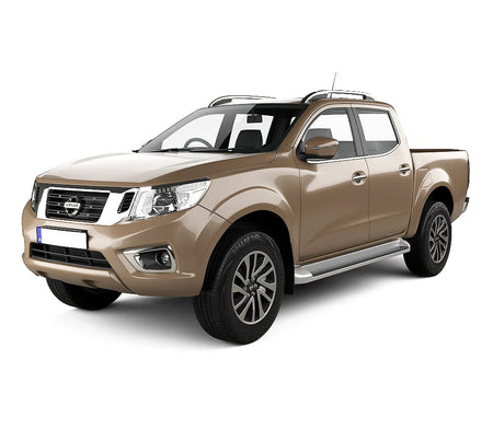 Gummimatten mit hohem Rand Nissan Navara baujahr 01.2016 - 2022, karosserie pickup
