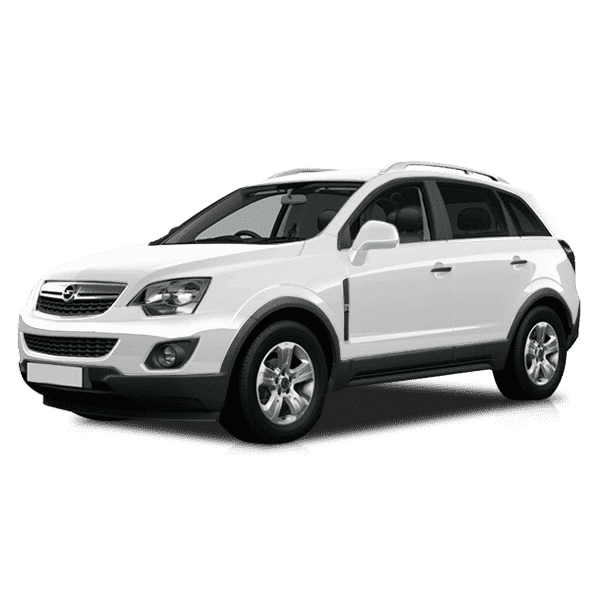 Gummimatten mit hohem Rand Opel Antara baujahr 2006 - 2017, karosserie suv