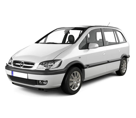 Auto Fußmatten Opel Zafira A baujahr 1999 - 04.2005, karosserie van