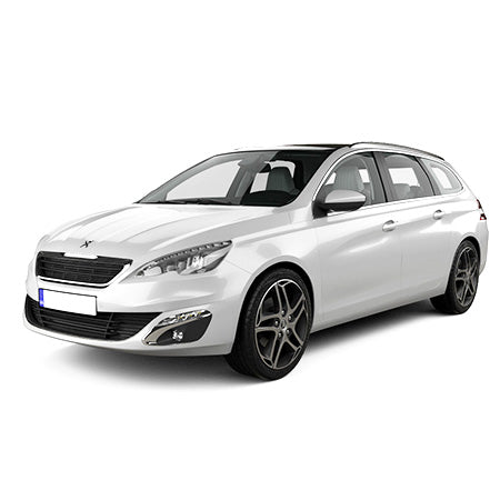 Auto Fußmatten Peugeot 308 II baujahr 06.2014 - bis heute, karosserie kombi