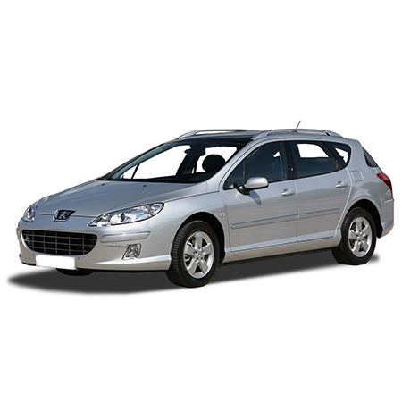 Gummimatten mit hohem Rand Peugeot 407 baujahr 2004 - 12.2010, karosserie kombi