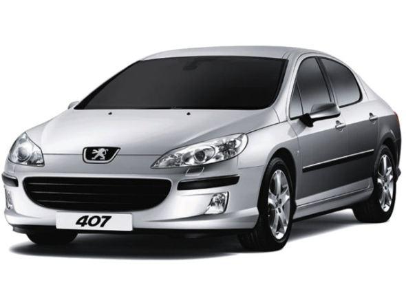 Gummimatten mit hohem Rand Peugeot 407 baujahr 2004 - 12.2010, karosserie limousine
