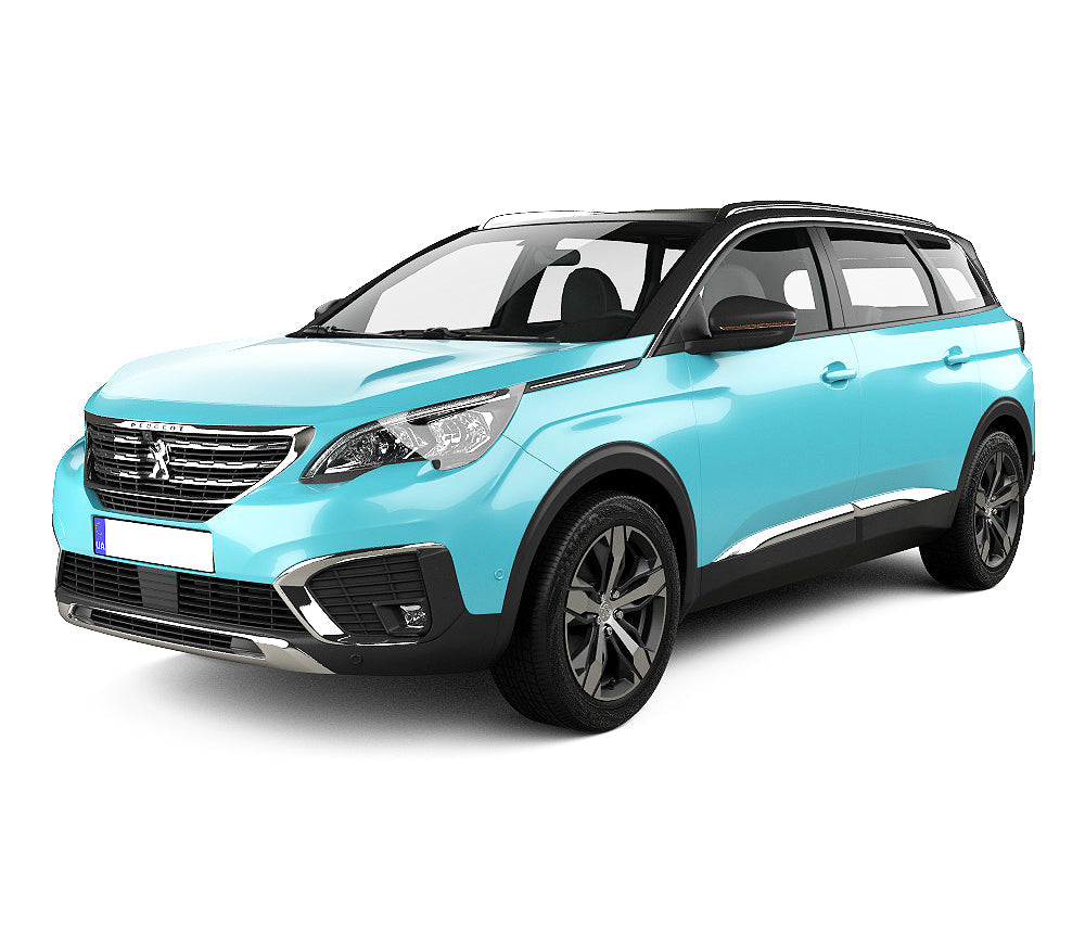 Gummimatten mit hohem Rand Peugeot 5008 II baujahr 07.2017 - 09.2024, karosserie suv