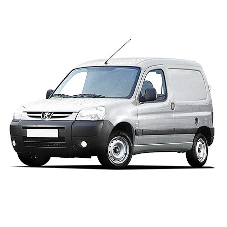 Gummimatten mit hohem Rand Peugeot Partner I baujahr 1998 - 2007, karosserie van