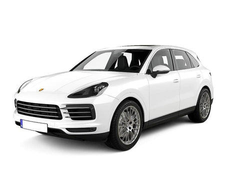 Gummimatten mit hohem Rand Porsche Cayenne II baujahr 05.2010 - 10.2017, karosserie suv