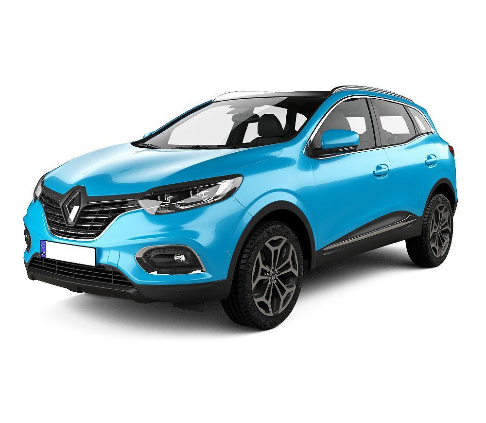 Gummimatten mit hohem Rand Renault Kadjar baujahr 06.2015 - 09.2022, karosserie suv