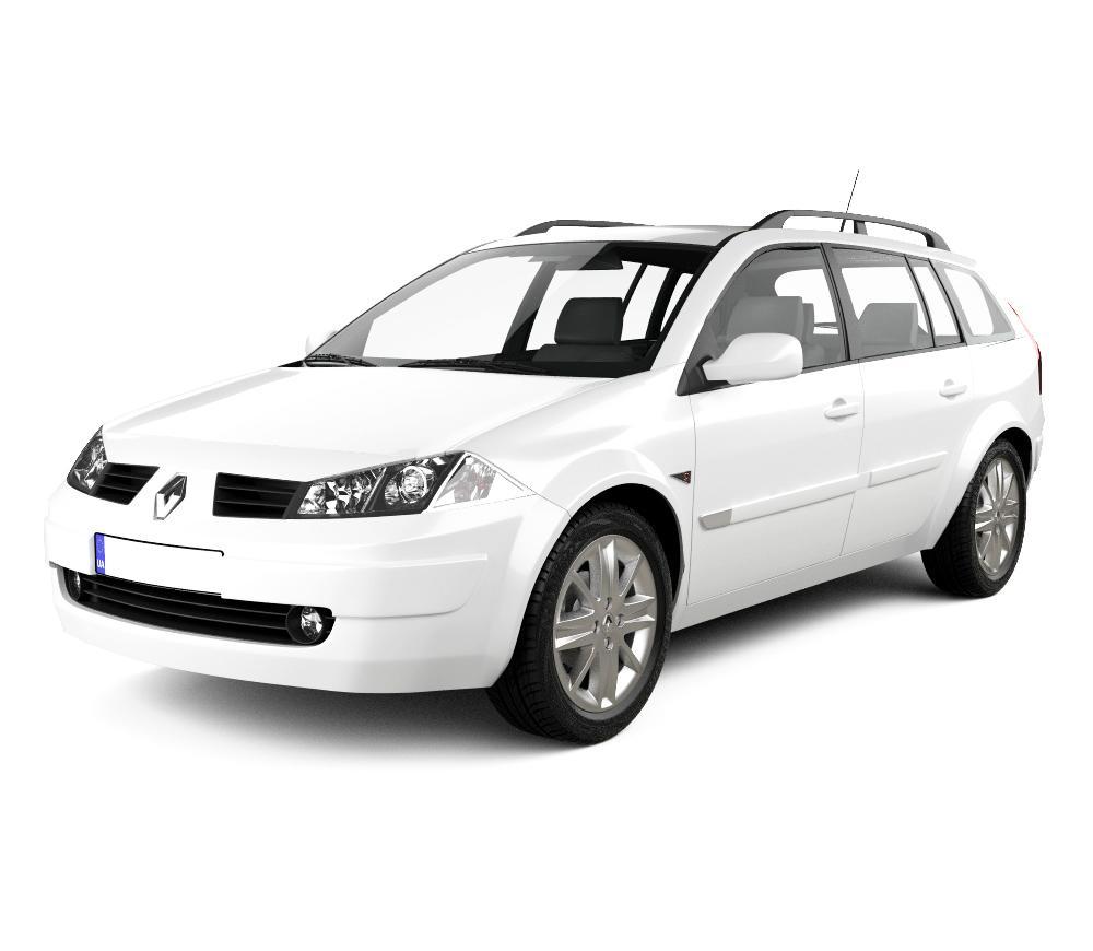 Gummimatten mit hohem Rand Renault Megane II baujahr 08.2003 - 05.2009, karosserie kombi