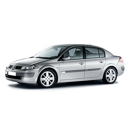 Gummimatten mit hohem Rand Renault Megane II baujahr 08.2003 - 10.2008, karosserie limousine