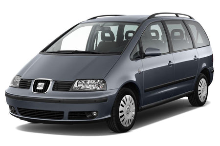Gummimatten mit hohem Rand Seat Alhambra I baujahr 1995 - 08.2010, karosserie van