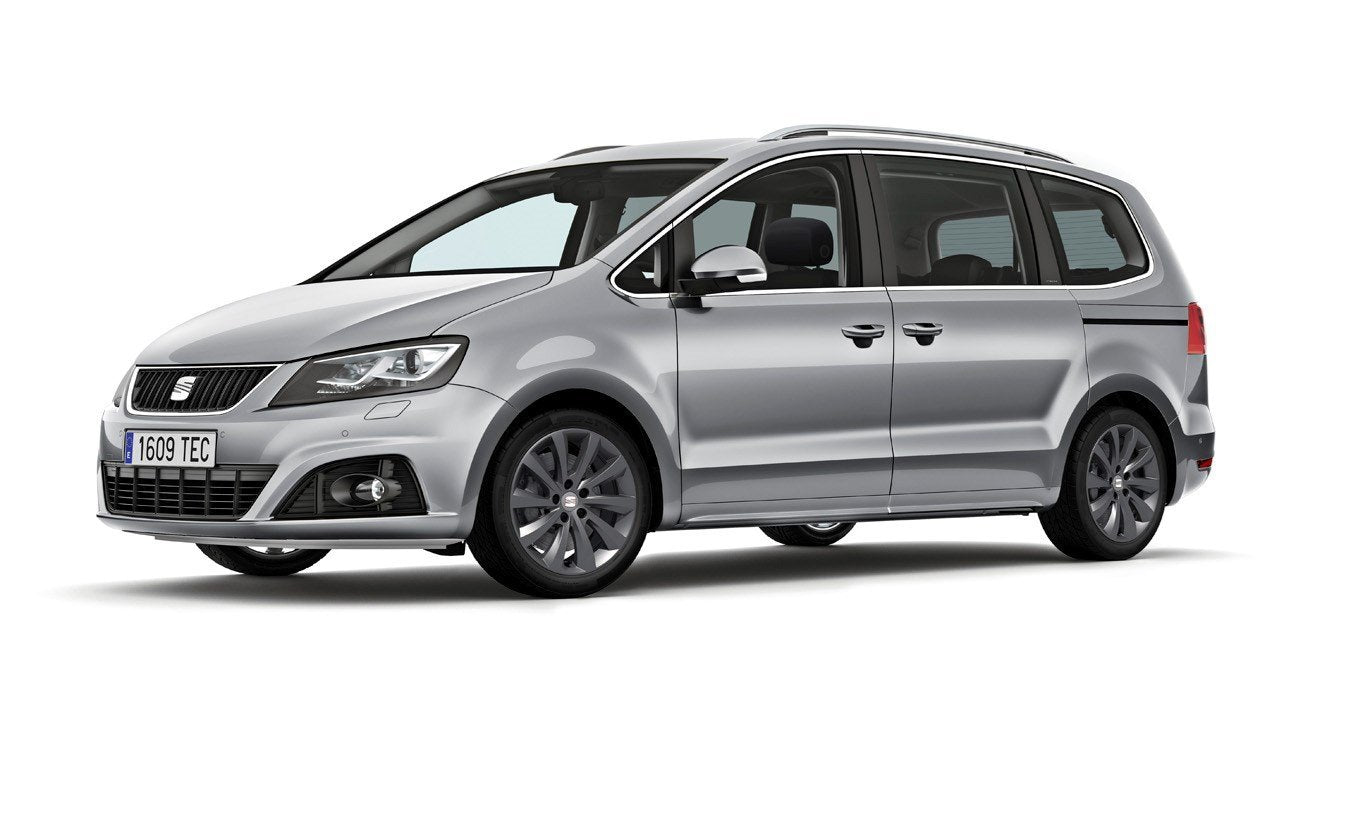 Gummimatten mit hohem Rand Seat Alhambra II baujahr 09.2010 - 03.2022, karosserie van