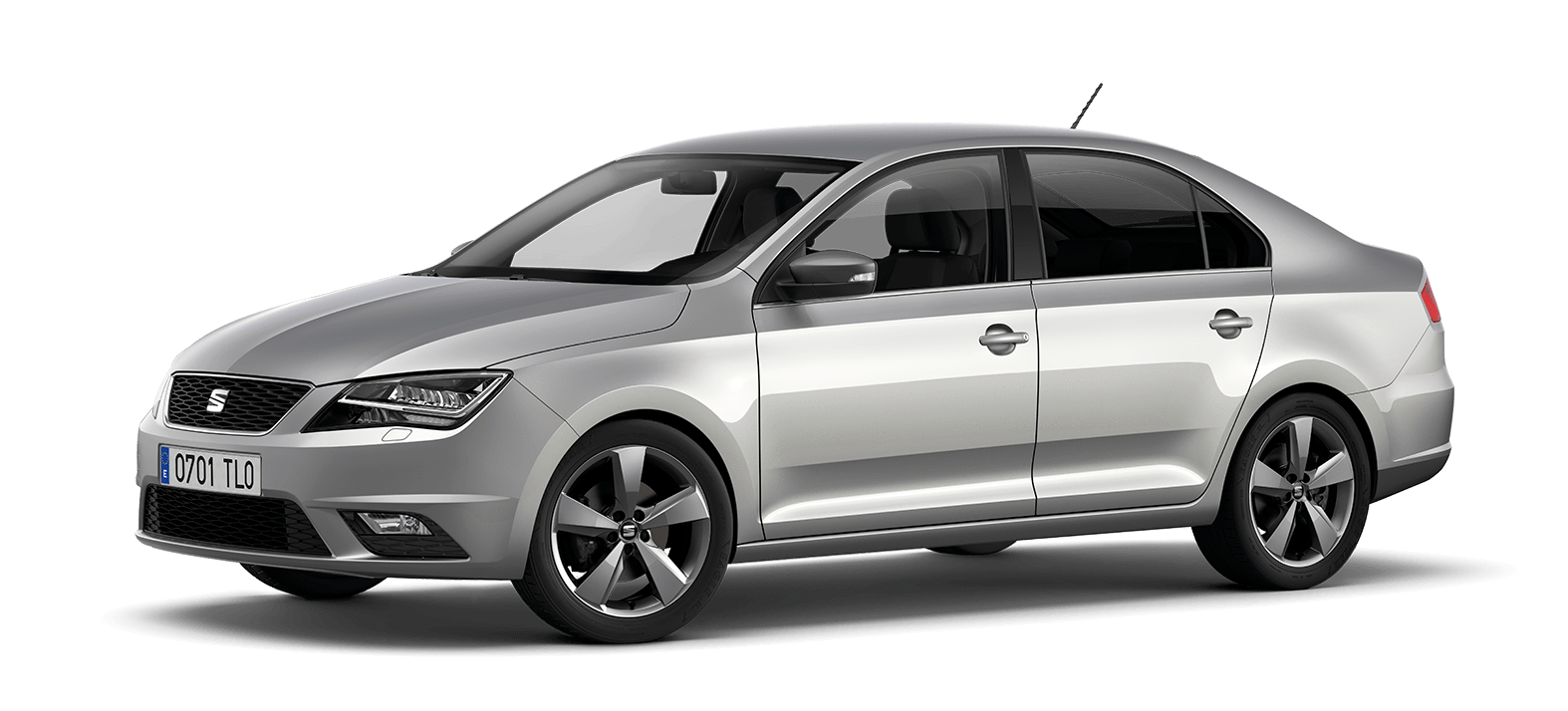 Gummimatten mit hohem Rand Seat Toledo IV baujahr 02.2013 - 05.2019, karosserie schrägheck