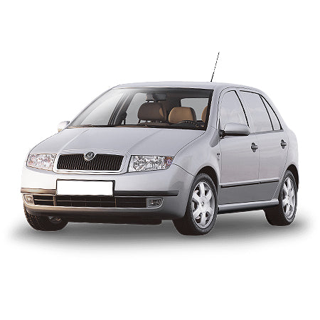 Einstiegsleisten Edelstahl Skoda Fabia I baujahr 2000 - 2007, karosserie schrägheck