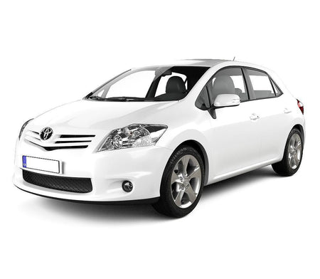 Gummimatten mit hohem Rand Toyota Auris I baujahr 01.2007 - 12.2012, karosserie schrägheck