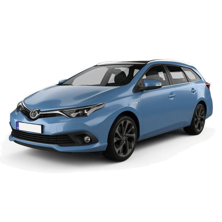 Gummimatten mit hohem Rand Toyota Auris II Hybrid baujahr 07.2013 - 12.2018, karosserie kombi