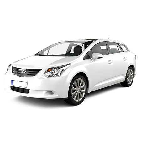 Gummimatten mit hohem Rand Toyota Avensis III baujahr 2016 - 08.2018, karosserie kombi