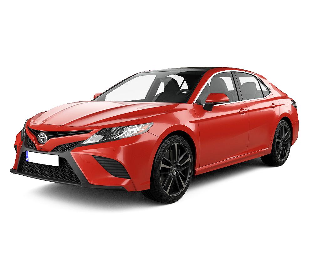 Gummimatten mit hohem Rand Toyota Camry baujahr 04.2019 - 2024, karosserie limousine