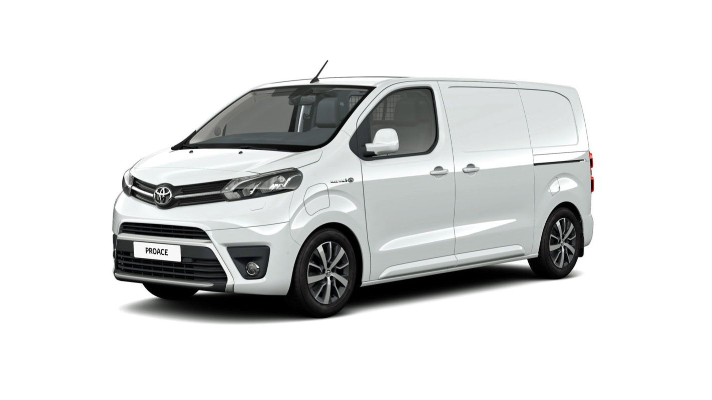 Gummimatten mit hohem Rand Toyota Proace II baujahr 01.2016 - bis heute, karosserie van