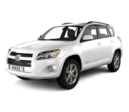 Gummimatten mit hohem Rand Toyota RAV4 III baujahr 02.2006 - 02.2013, karosserie suv