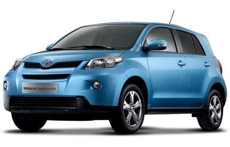 Gummimatten mit hohem Rand Toyota Urban Cruiser baujahr 04.2009 - 2014, karosserie suv