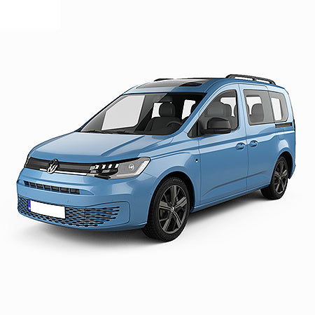 Gummimatten mit hohem Rand Volkswagen Caddy baujahr 11.2020 - bis heute, karosserie van